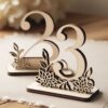 Meseros en madera para boda