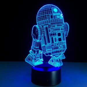 Lámpara LED Star Wars R2 D2