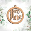 Esfera navidad harry Potter