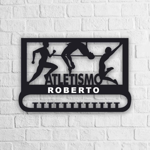 Medallero personalizado atletismo