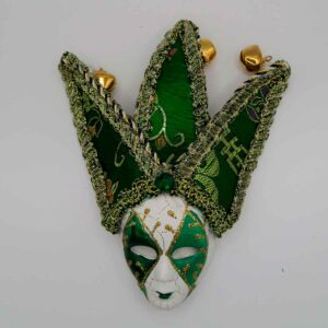 Imán máscara verde