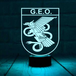Lampara grupo operaciones especiales GEO