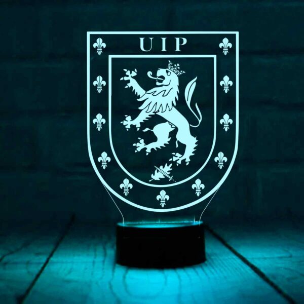 lámpara Unidad de Intervención Policial UIP