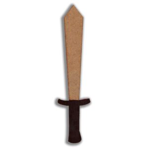 Espada de madera artesanal