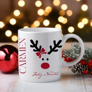 taza personalizada de Navidad