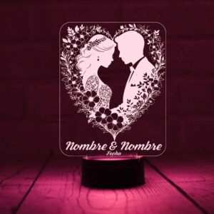 lámpara-personalizada-boda-corazon-flores