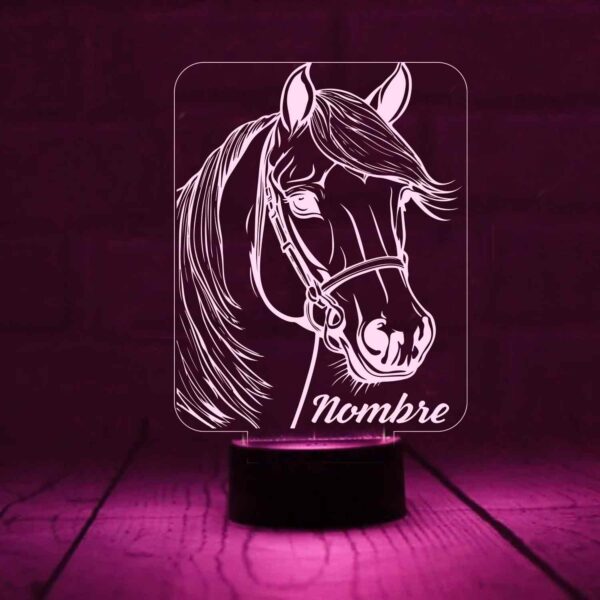 lámpara-personalizada-caballo