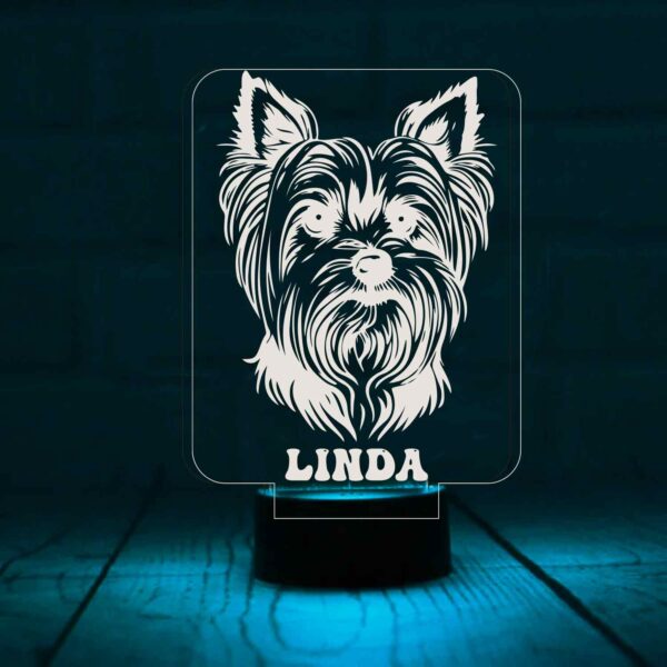 Lámpara personalizada perro - Imagen 2