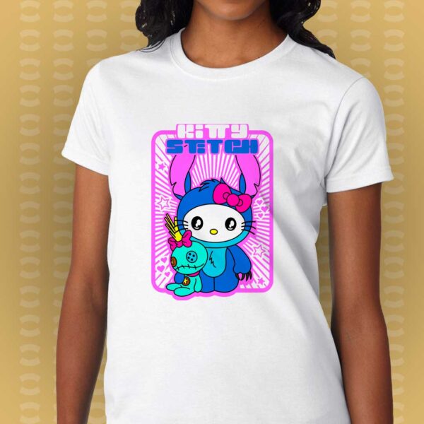 Camiseta-Hello-kitty-Stitch