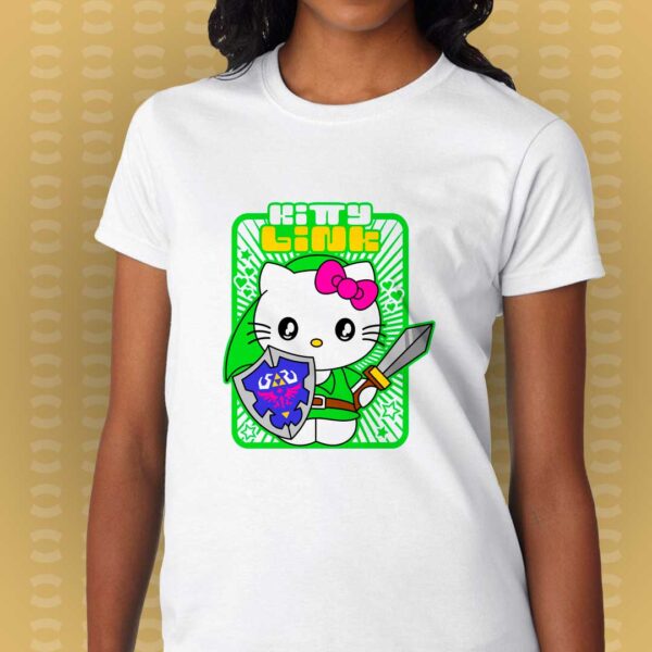 Camiseta-Hello-kitty-Zelda