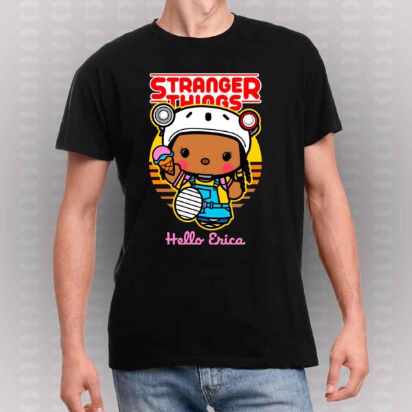 Camiseta Stranger Things Hello Kitty - Imagen 4