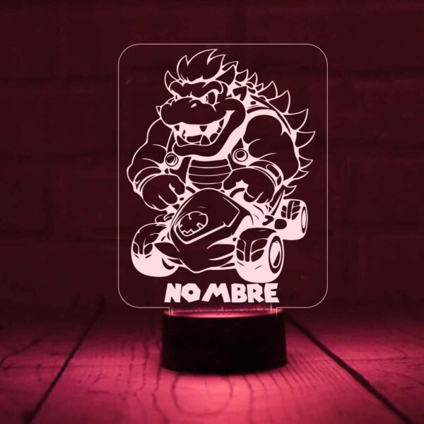 Lámpara-personalizada-Bowser-Mario-Bros