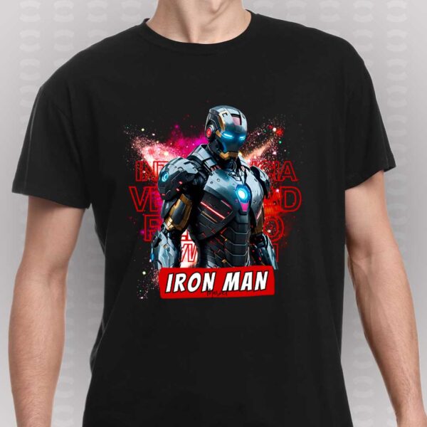 Camiseta-Ironman-negra