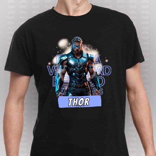 Camiseta-Thor-negra
