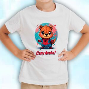 camiseta-capibara-spiderman