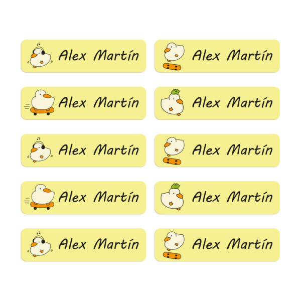 Pliego de pegatinas personalizadas DTF para marcar ropa