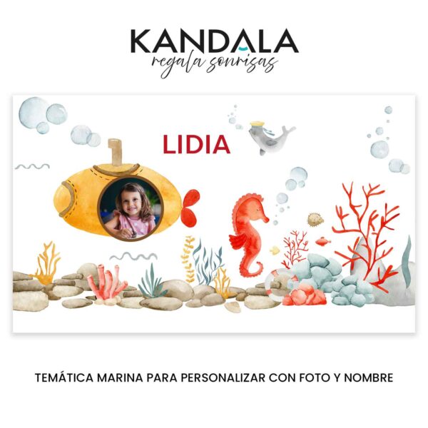 Bidón Infantil Personalizado con Foto y Nombre