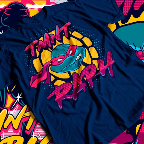 Camiseta-Tortugas-Ninja-Raphael-cara