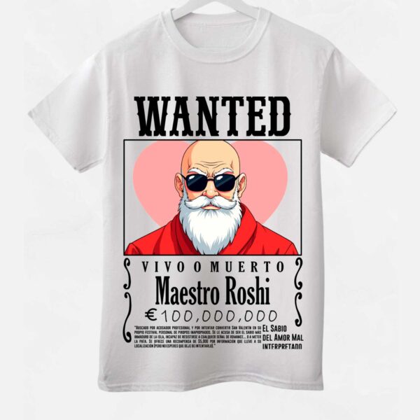 Camiseta-se-busca-Maestro-Roshi