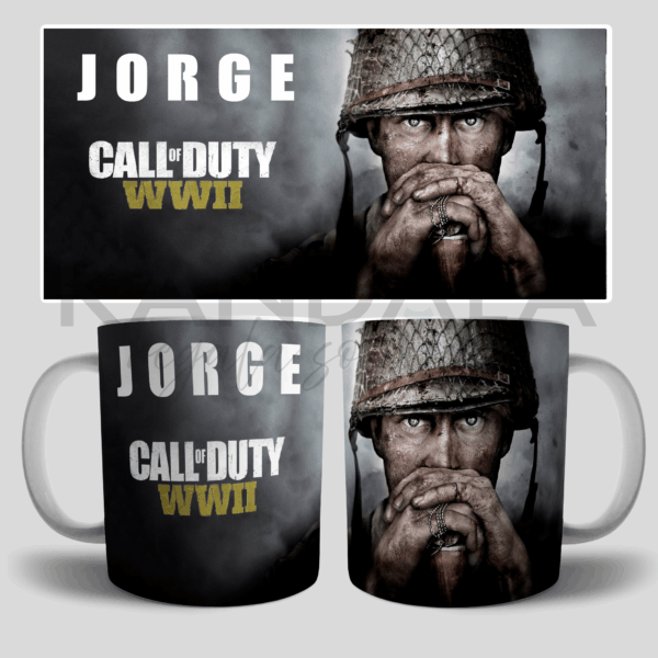 Taza-personalizada-call-of-duty-WWII