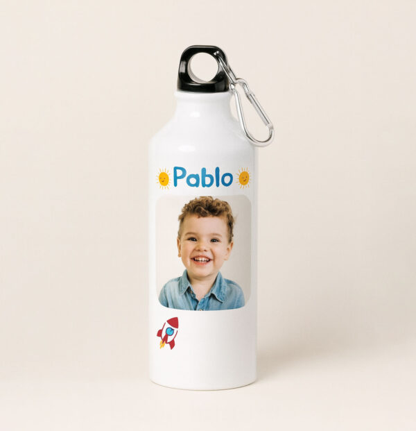 bidon personalizado con nombre y foto