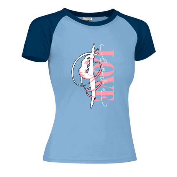 camiseta-gimnasia-rítmica-love-azul