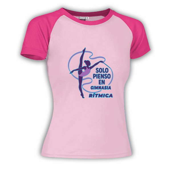 camiseta-gimnasia-rítmica-solo-pienso-en-rítmica-rosa