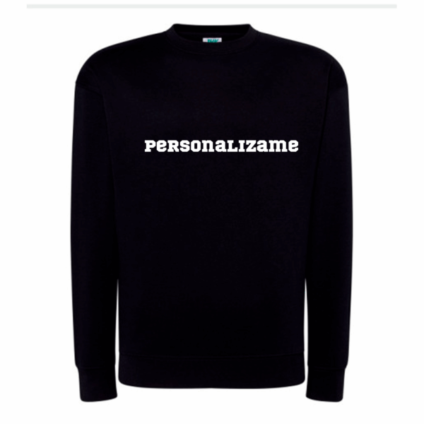 Sudadera Personalizada Azul Marino sin Capucha – Talla M