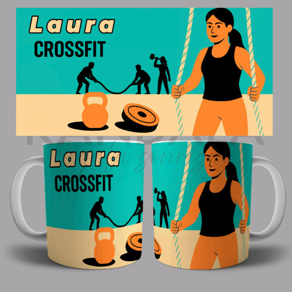 taza-personalizada-crossfit-chica