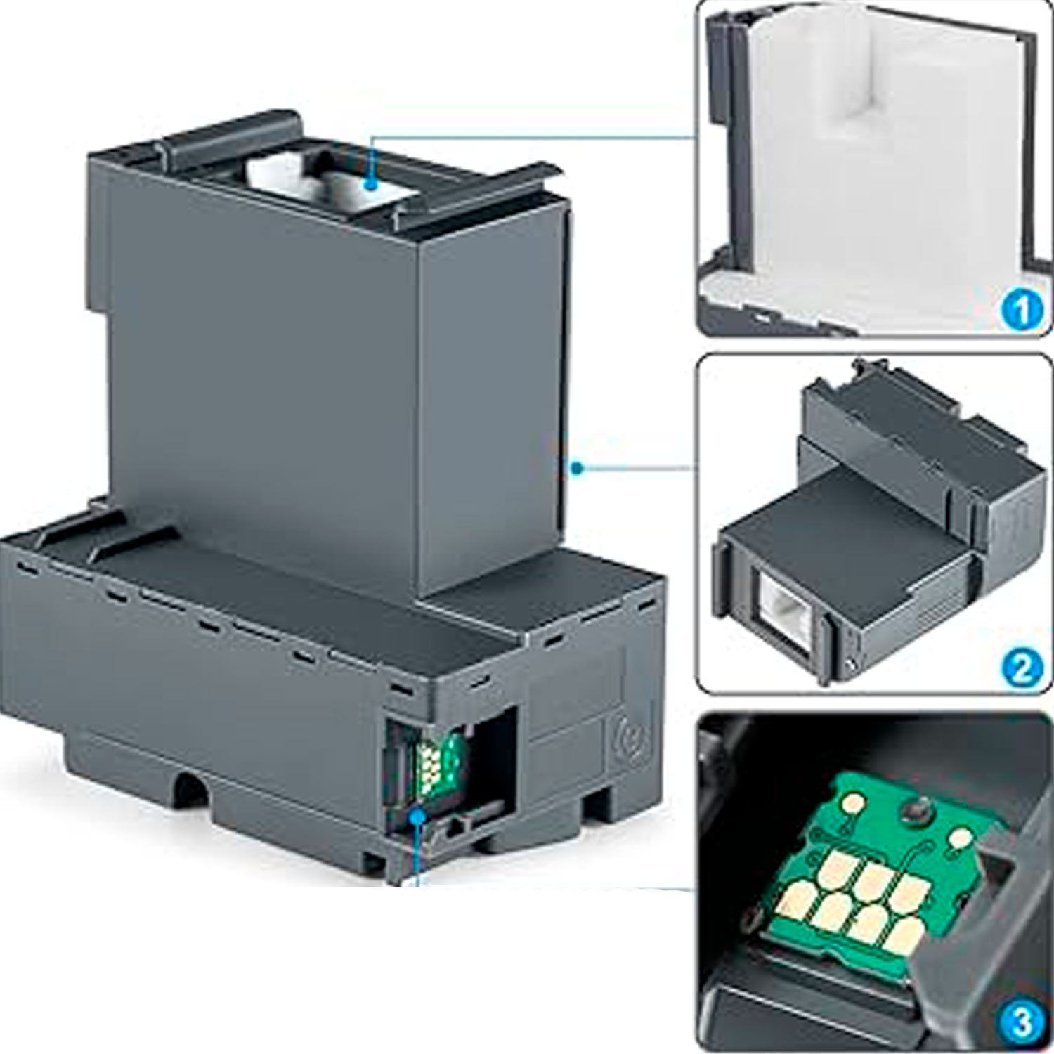 Almohadillas para Tanque de Mantenimiento Epson F100 - Imagen 2