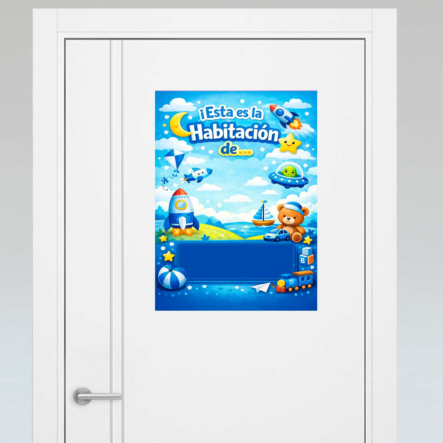 Letrero puerta de habitación infantil - Imagen 6
