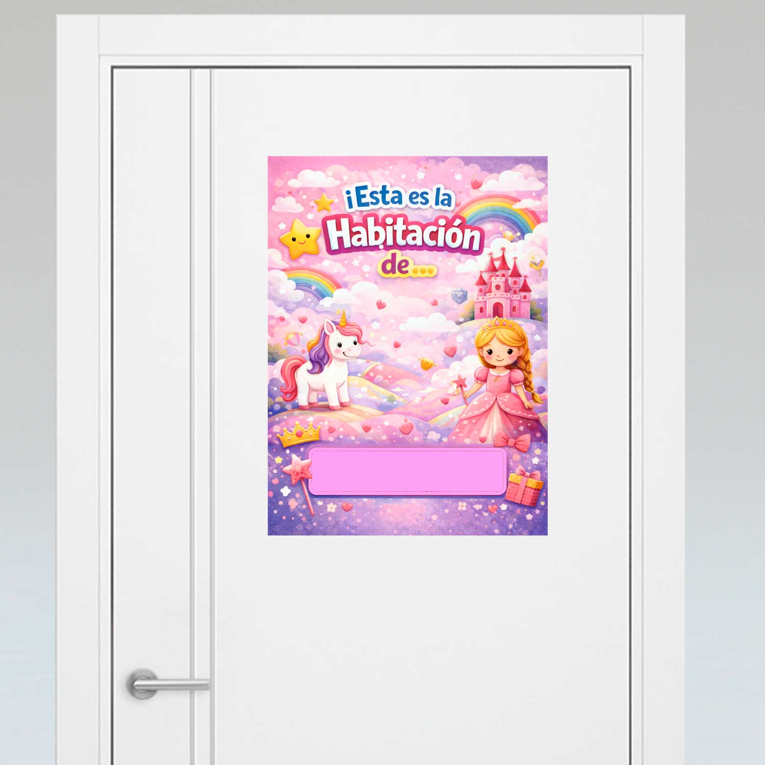 Letrero puerta de habitación infantil - Imagen 4