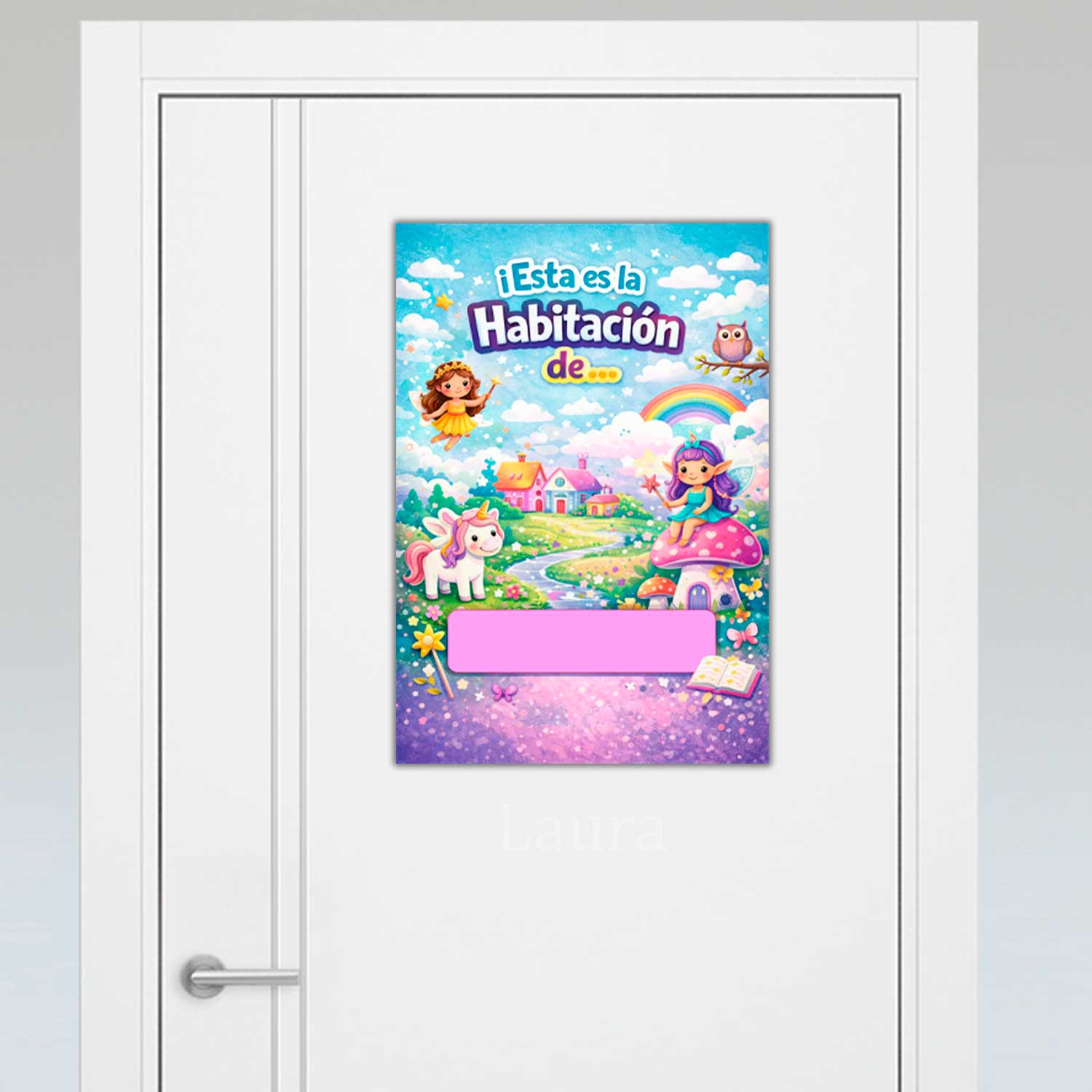 Letrero puerta de habitación infantil - Imagen 9