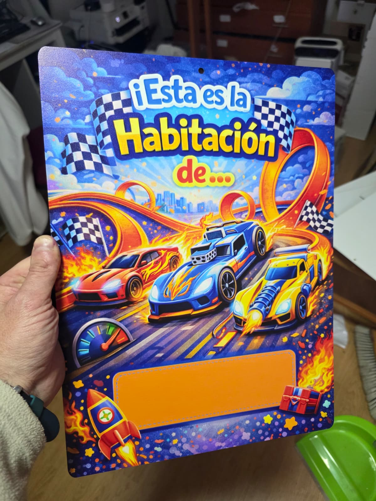 Letrero puerta de habitación infantil - Imagen 3