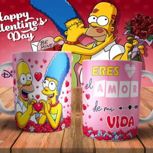 taza-simpson-San-valentín-eres-el-amor-de-mi-vida