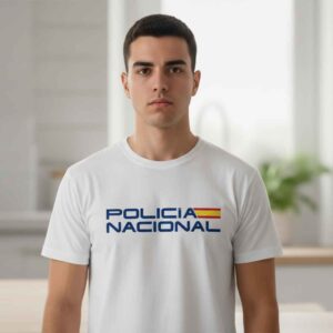 Camiseta policia nacional personalizada