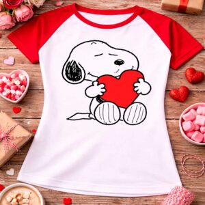 Camiseta-Snoopy-bicolor
