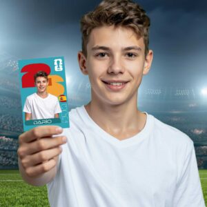 cromo mundial personalizado