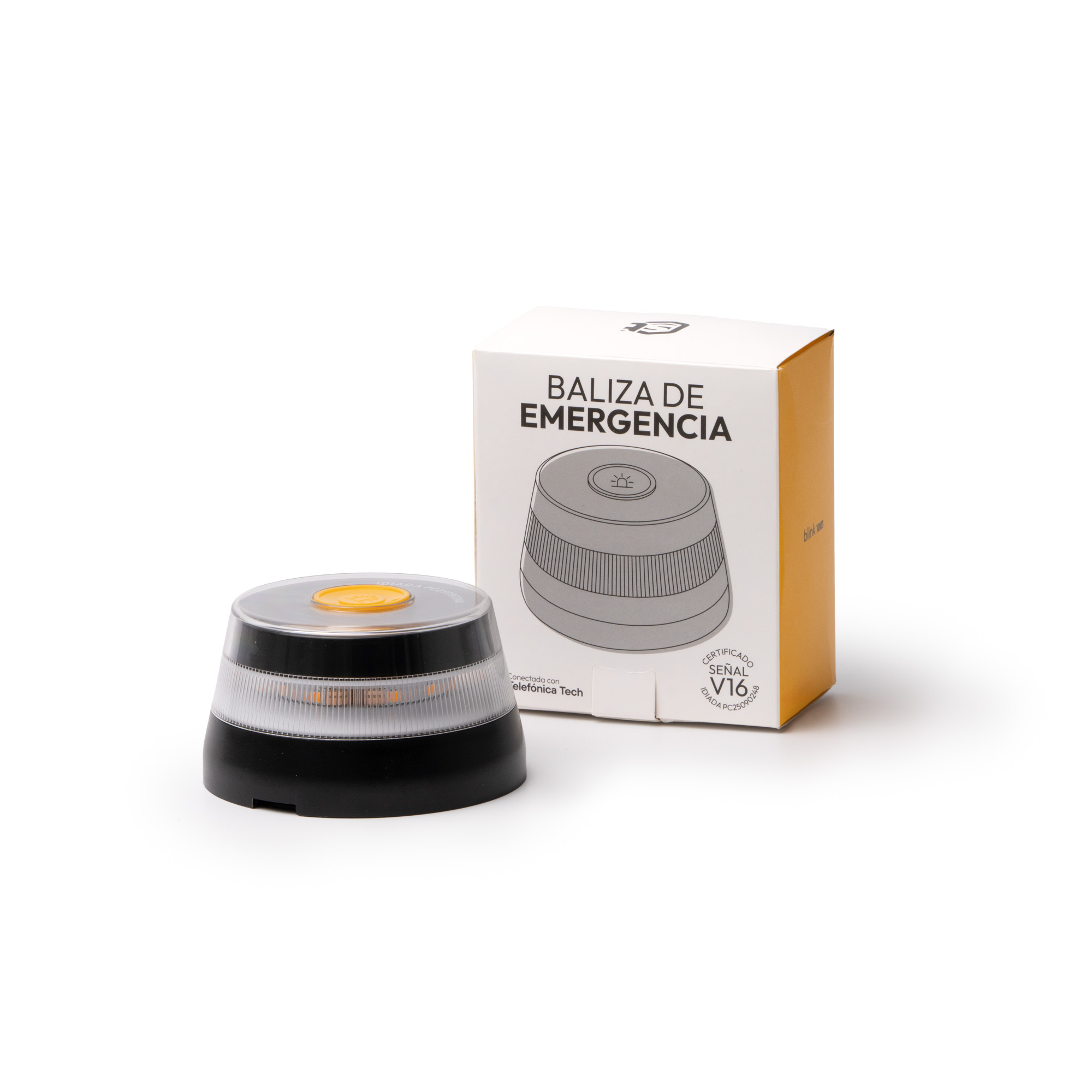 Baliza V16 conectada personalizada