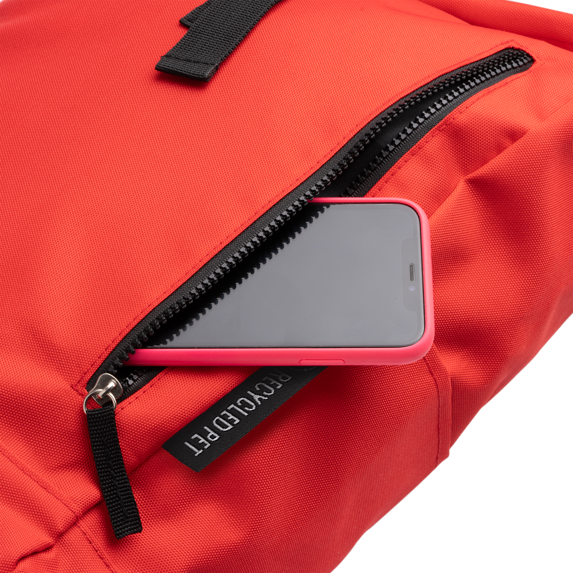 Mochila de poliéster reciclado personalizada