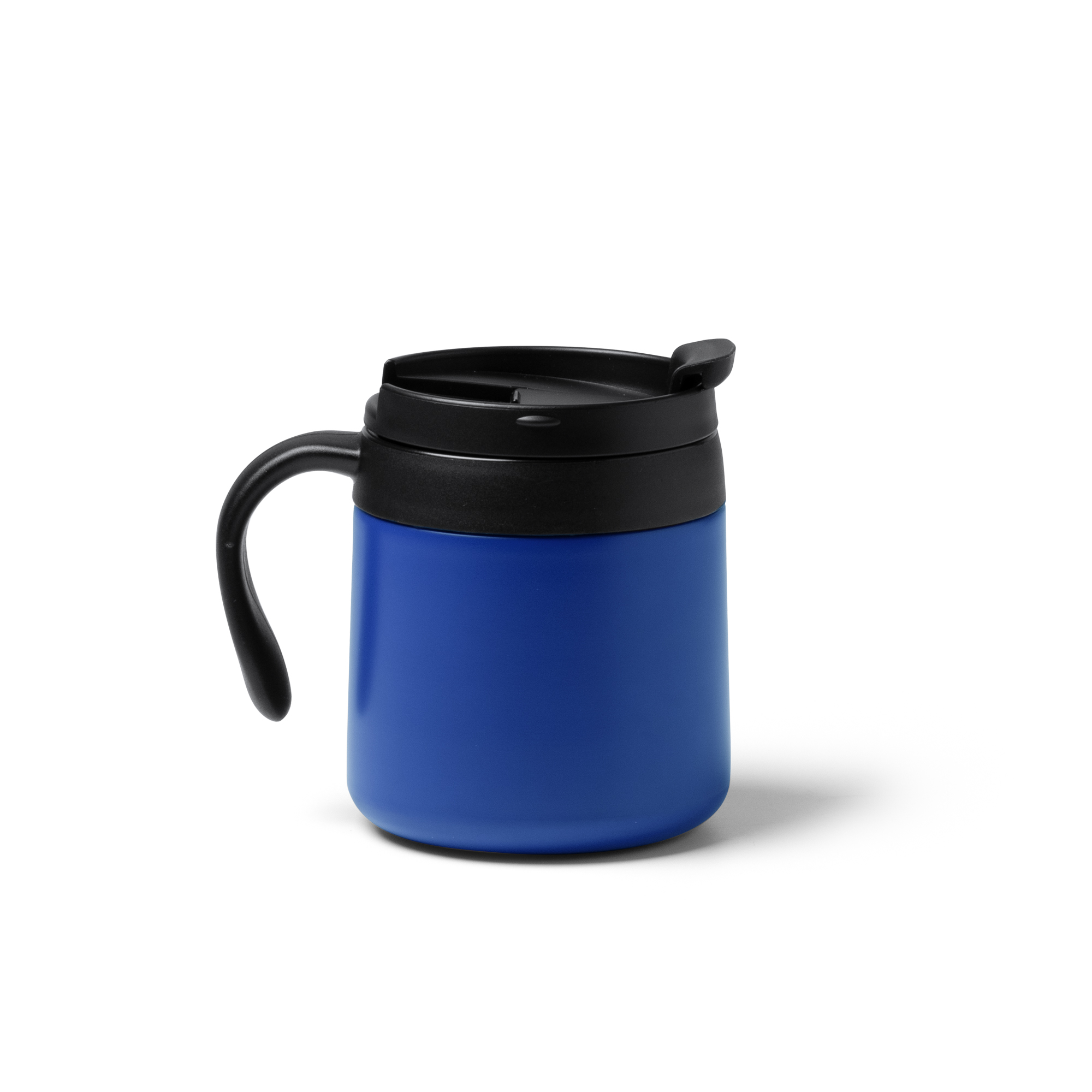 Taza térmica de acero 350 ml personalizada en color royal