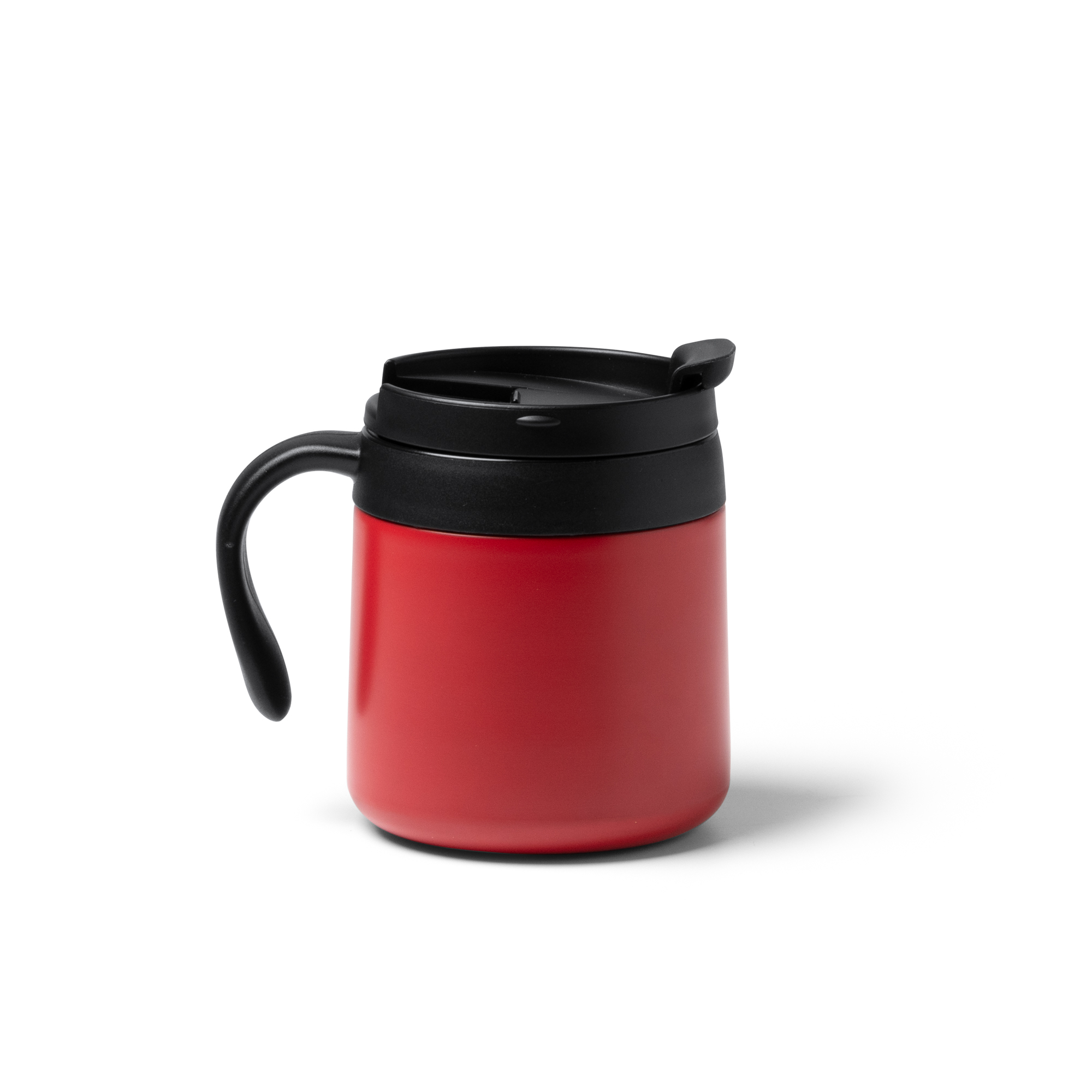 Taza térmica de acero 350 ml personalizada en color rojo