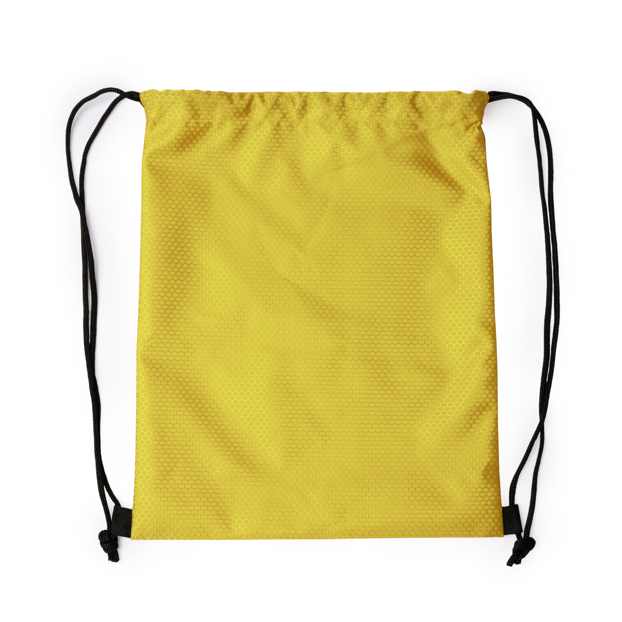 Mochila de cuerdas ripstop personalizada en color amarillo