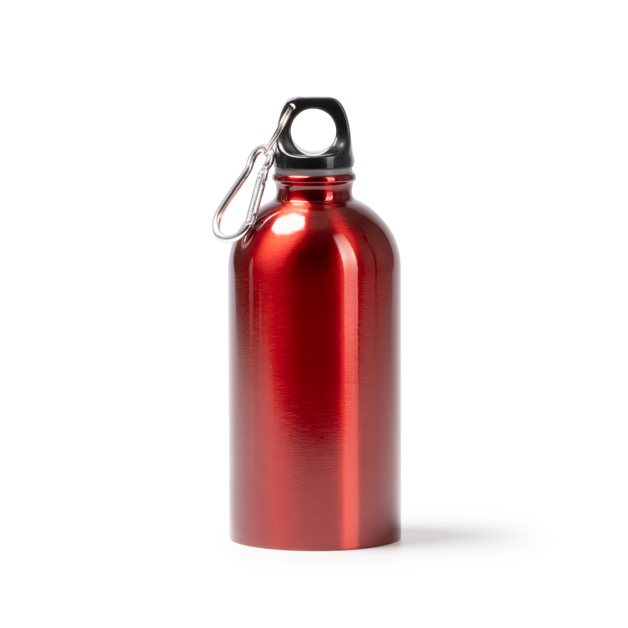 Bidón de acero inoxidable 500 ml personalizado en color rojo
