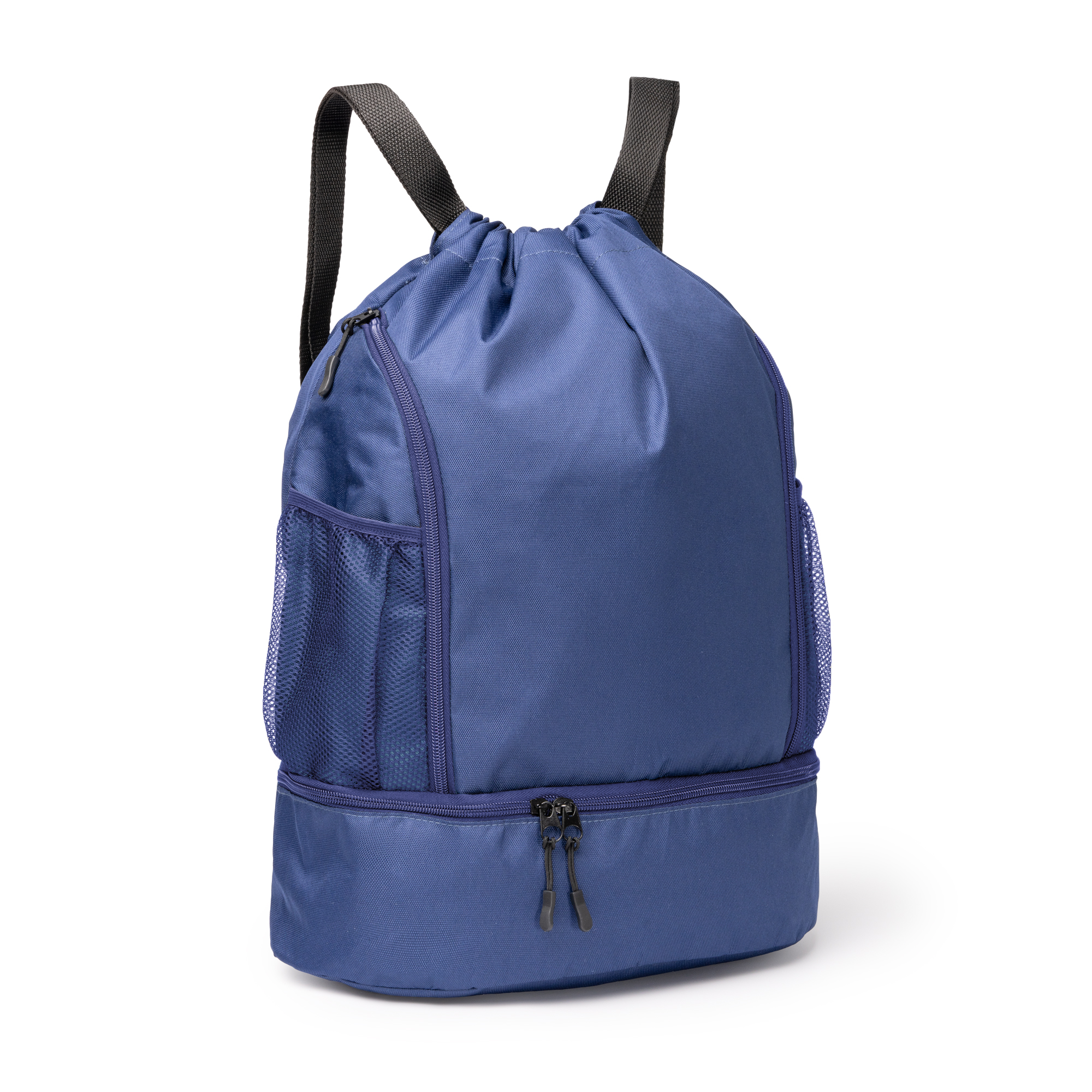 Mochila de cuerdas con bolsillos y zapatillero personalizada
